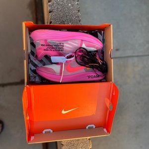 OFF-WHITE Nike Zoom Fly (Tulip pink/ racer pink)